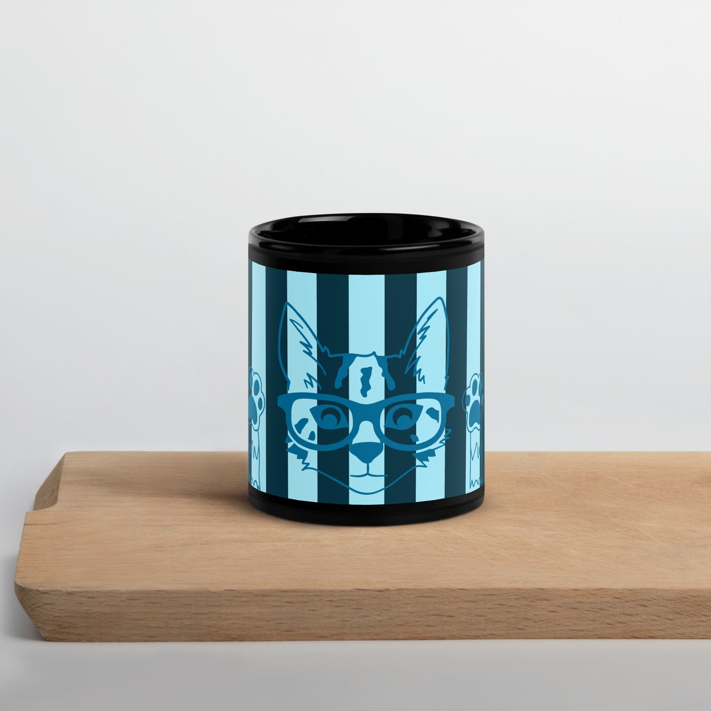 Black Glossy Mug