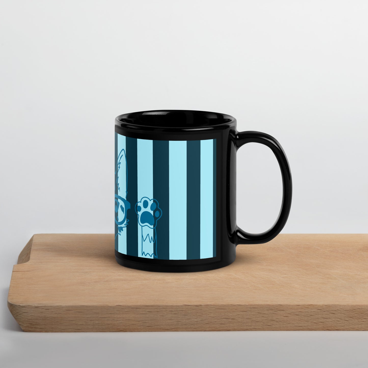 Black Glossy Mug