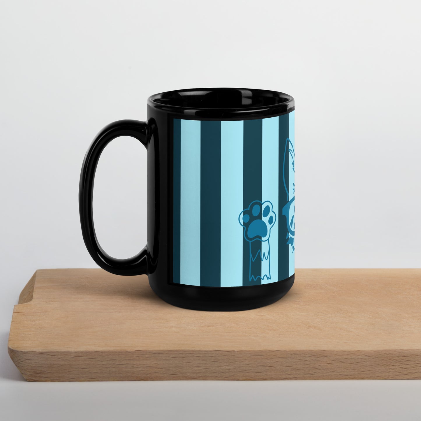 Black Glossy Mug