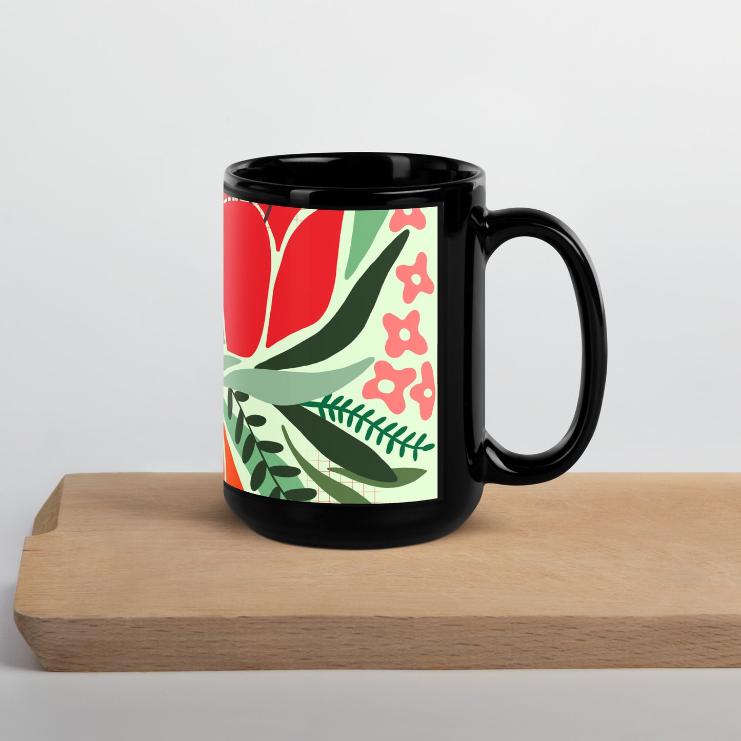 Jungle Motif Mug