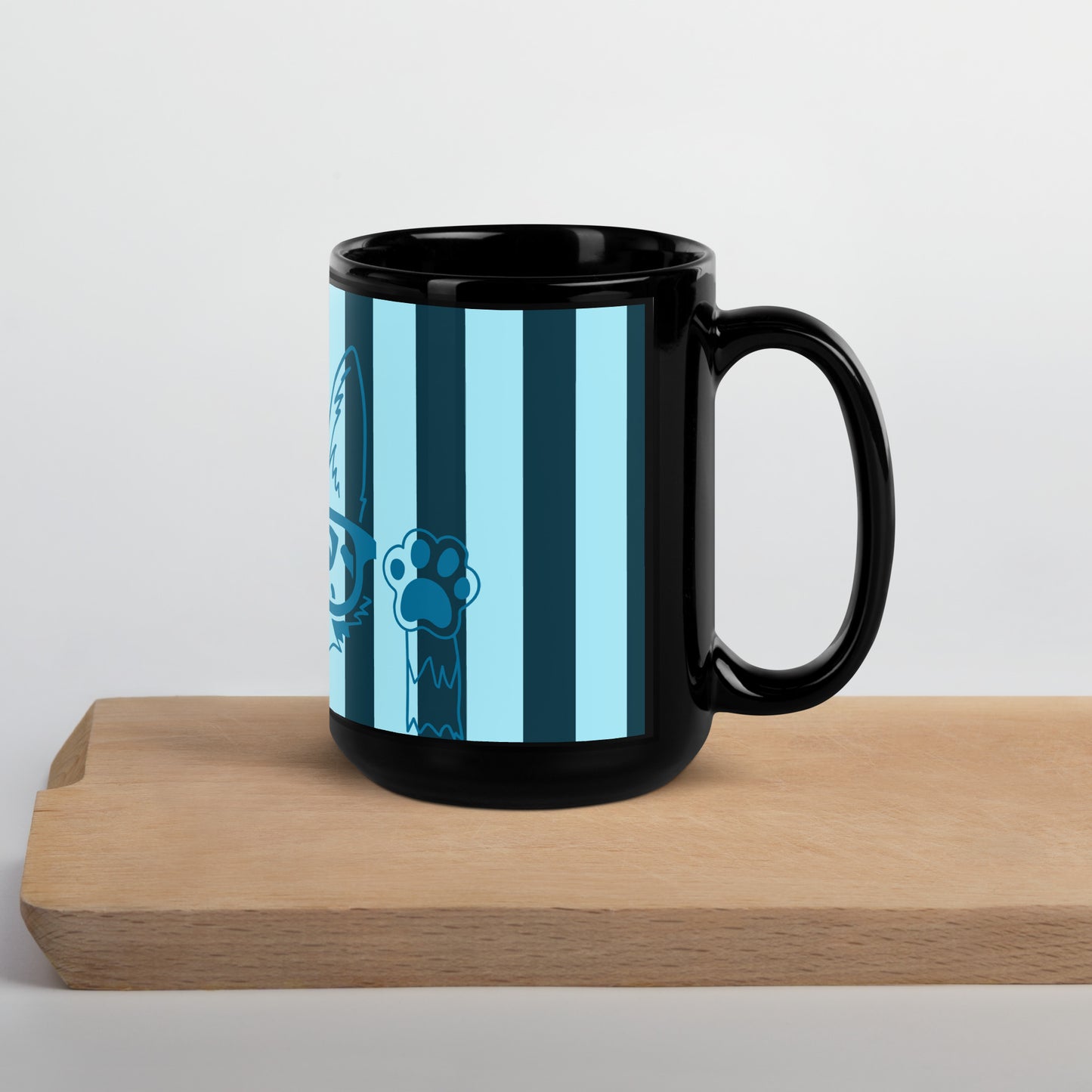 Black Glossy Mug