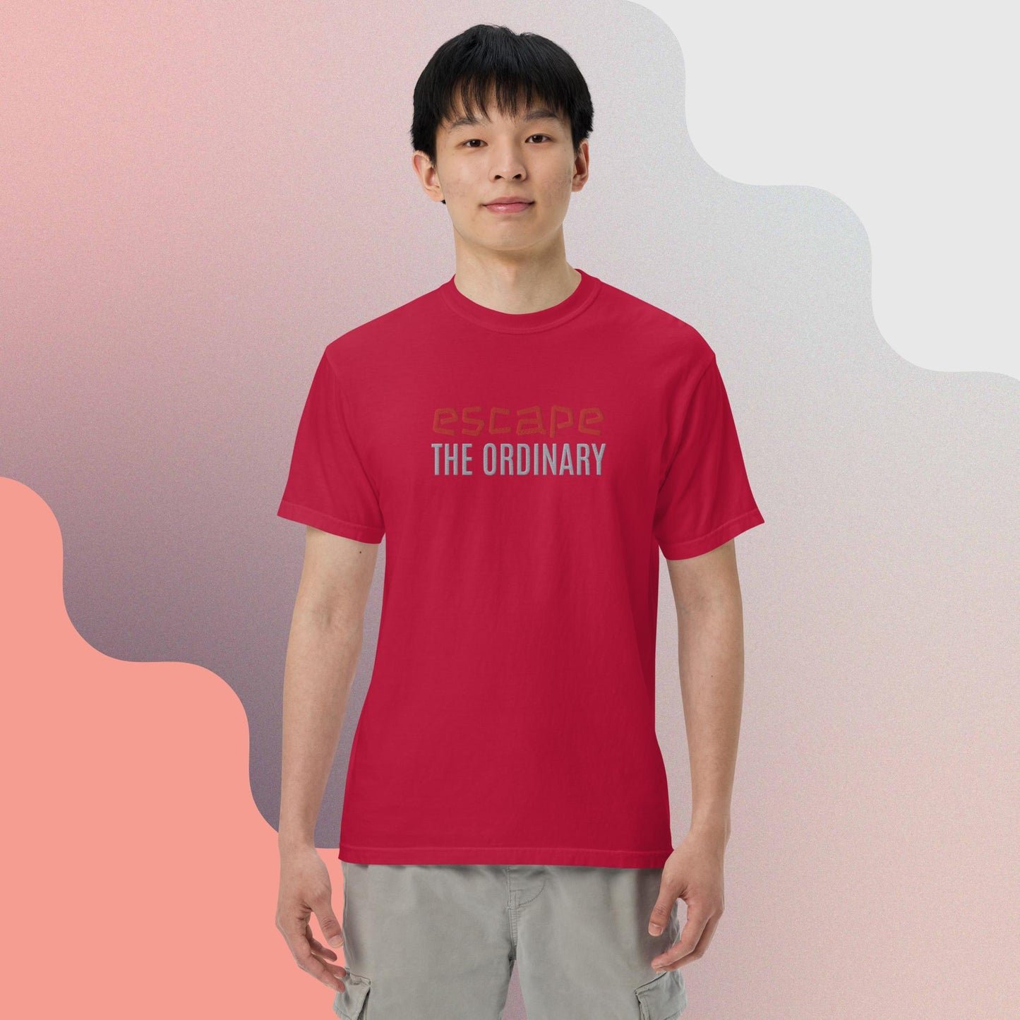 Men’s garment-dyed heavyweight t-shirt