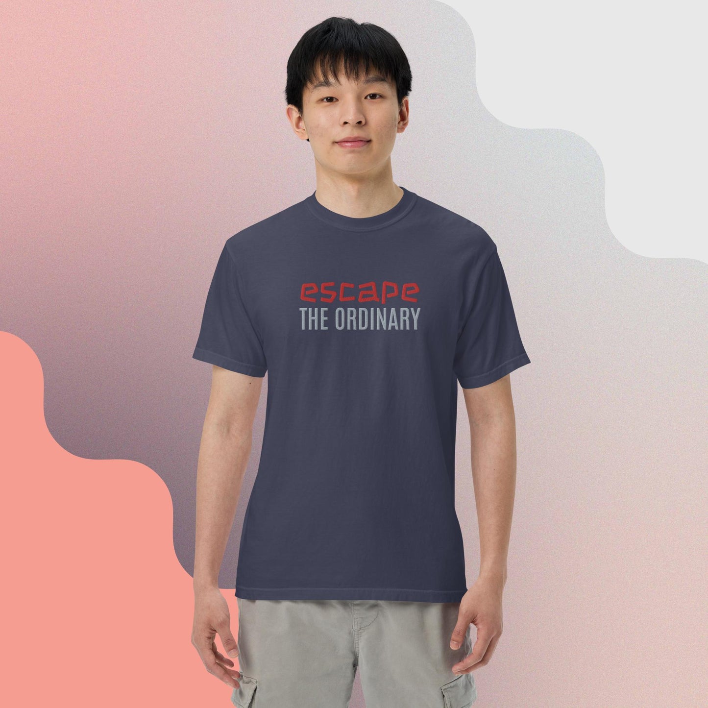 Men’s garment-dyed heavyweight t-shirt